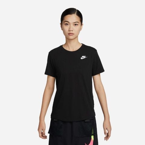 Nike - Áo Thun Tay Ngắn Nữ Club Essentials Tee