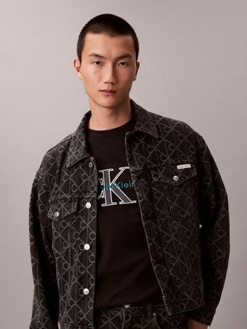 Calvin Klein - Áo Thun Tay Ngắn Nam Monologo Graphic Relaxed T-Shirt