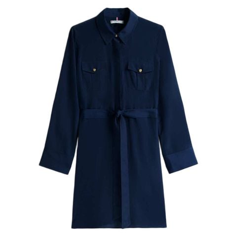 Tommy Hilfiger - Đầm nữ Utility Fluid Shirt Dress