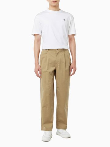 Calvin Klein - Quần Dài Thể Thao Nam Washed Comfort Cotton Half Elastic