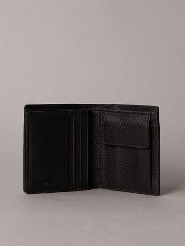 Calvin Klein - Ví Nam Leather RFID Foil Logo Trifold Wallet