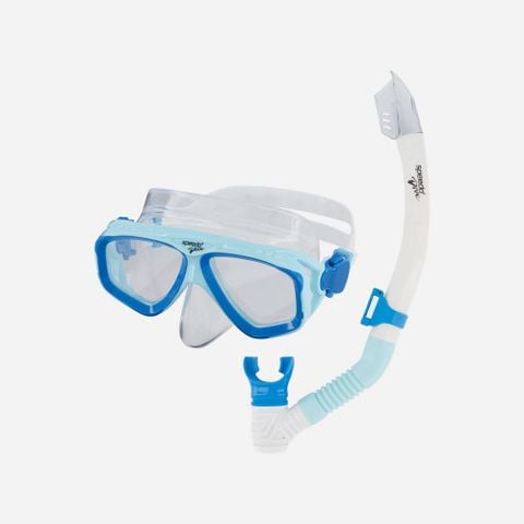 Speedo - Kính Bơi Lặn Unisex Adventure Mask Snorkel Set