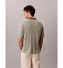 Calvin Klein - Áo Thun Có Cổ Nam Linen Blend Polo Sweater