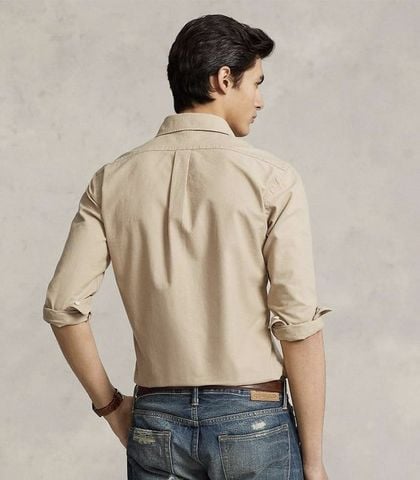 Ralph Lauren - Áo Sơ Mi Nam Custom Fit Garment-Dyed Oxford Shirt