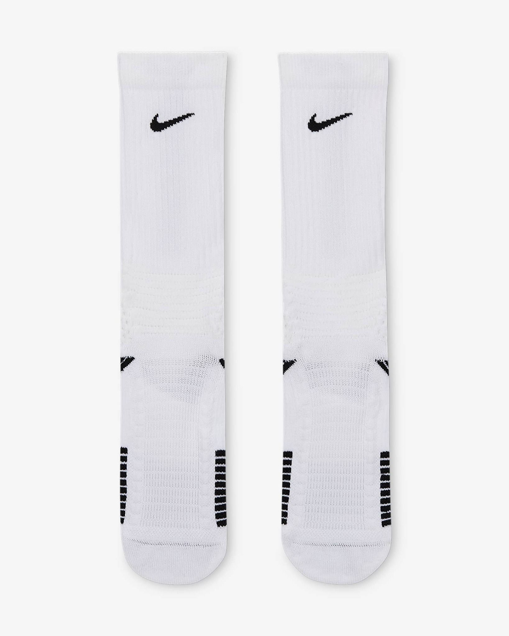 Nike - Vớ thể thao cổ cao Nam Nữ Nike Elite 2.0 Cushioned Crew Socks (1 Pair)