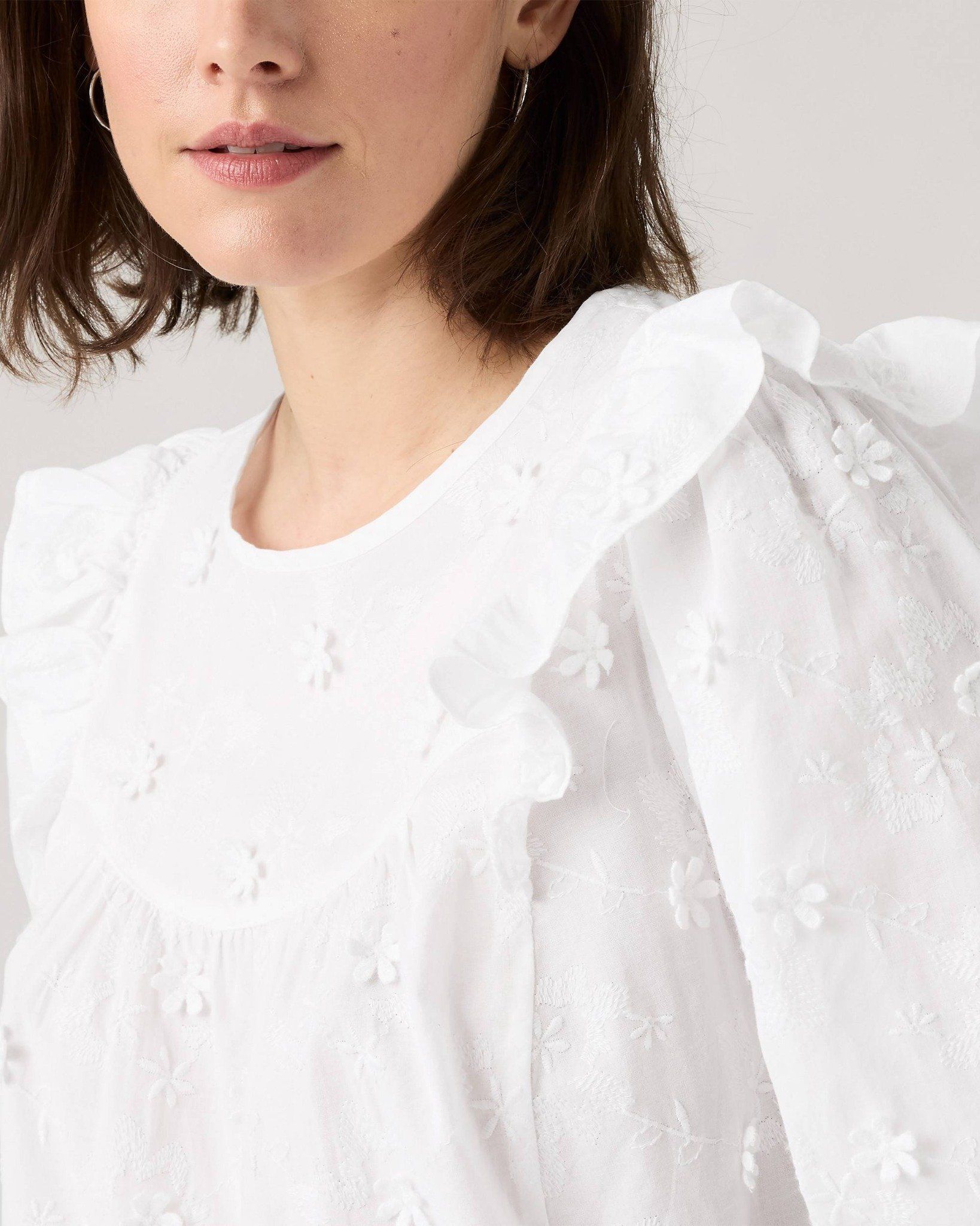 Levi's - Áo tay dài thời trang nữ Mallory Blouse - White