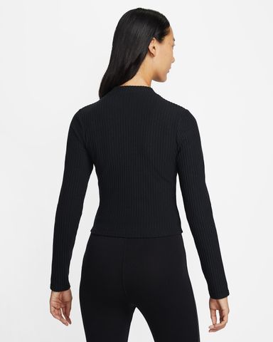 Nike - Áo Cardigan Nữ Sportswear Chill Knit Slim Wide-Ribbed Cardigan