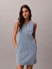 Calvin Klein - Đầm Mini Nữ Denim Shift Dress