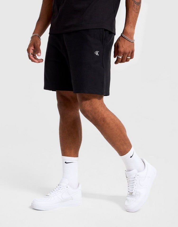 Calvin Klein - Quần nỉ ngắn nam Premium Terry Monogram Short