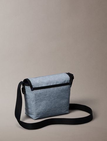 Calvin Klein - Túi Đeo Chéo Nam Bold Logo Nylon Small Flap Messenger