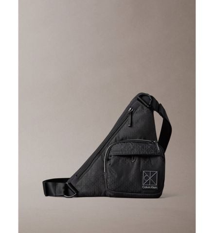 Calvin Klein - Túi Đeo Chéo Nam Utility Emblem AOP Crossbody
