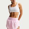 Nike - Quần Ngắn Chạy Bộ Nữ Tempo Flow Swoosh Dri-FIT Mid-Rise Brief-Lined Running Shorts