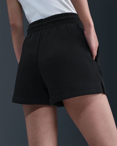 Nike - Quần ngắn thể thao Nữ Sportswear Phoenix Fleece Women's Mid-Rise Shorts - 4