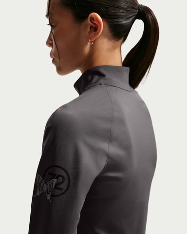 Nike - Áo Khoác Thể Thao Nữ Swift Dri-FIT Full-Zip Mid-Layer Running Top