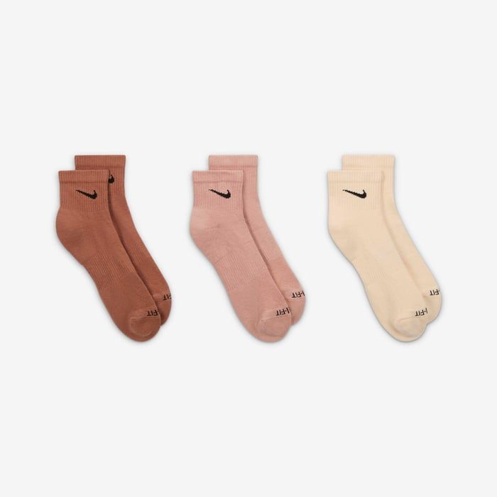 Nike - Vớ thể thao (3 đôi) Nam Everyday Plus Cushioned Training Ankle Socks (3 Pairs)