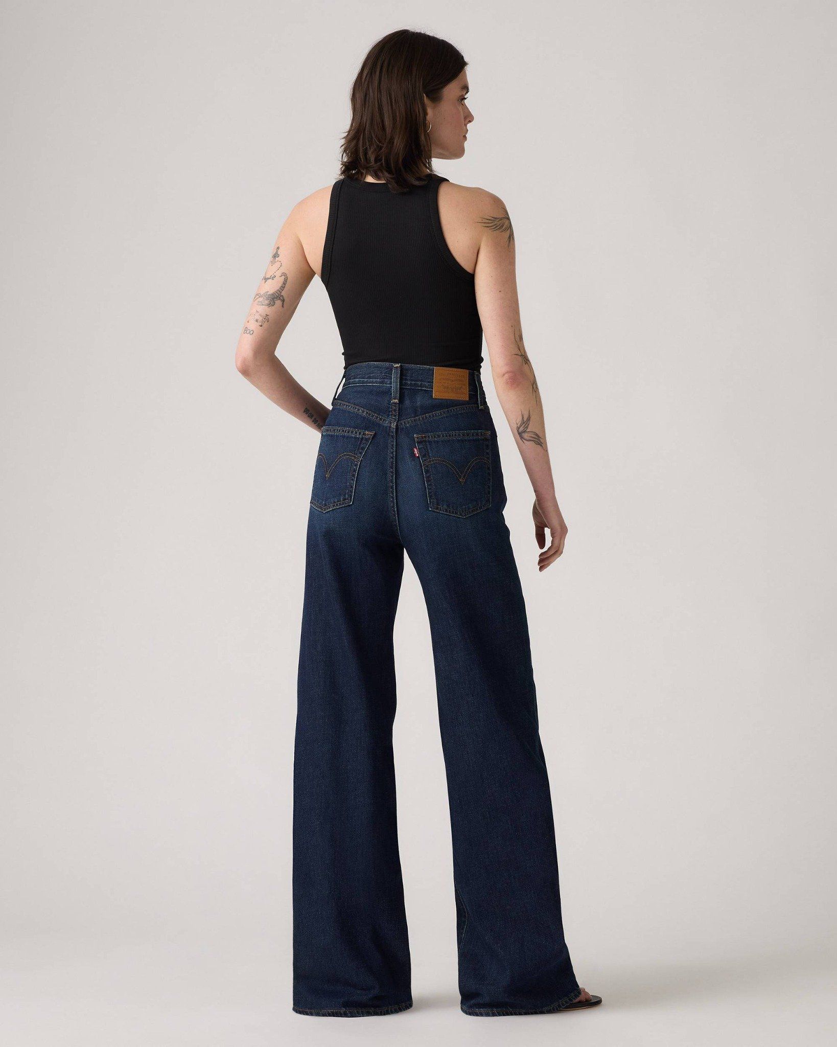 Levi's - Quần jeans ống rộng nữ Ribcage Wide Leg Women's Jeans