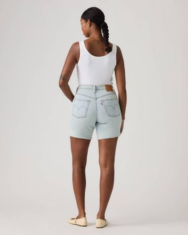 Levi's - Quần Jean Ngắn Nữ 501 Original Fit Mid-Thigh Lightweight Shorts