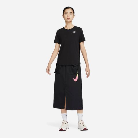 Nike - Áo Thun Tay Ngắn Nữ Club Essentials Tee