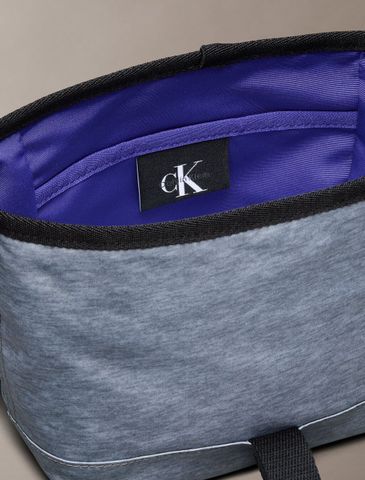 Calvin Klein - Túi Đeo Chéo Nam Bold Logo Nylon Small Flap Messenger