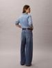 Calvin Klein - Quần Jean Dài Nữ Wide Leg Linen Jeans