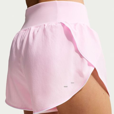Nike - Quần Ngắn Chạy Bộ Nữ Tempo Flow Swoosh Dri-FIT Mid-Rise Brief-Lined Running Shorts