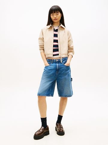 Tommy Hilfiger - Áo Khoác Nữ Tommy Badge Water Repellent Twill Jacket