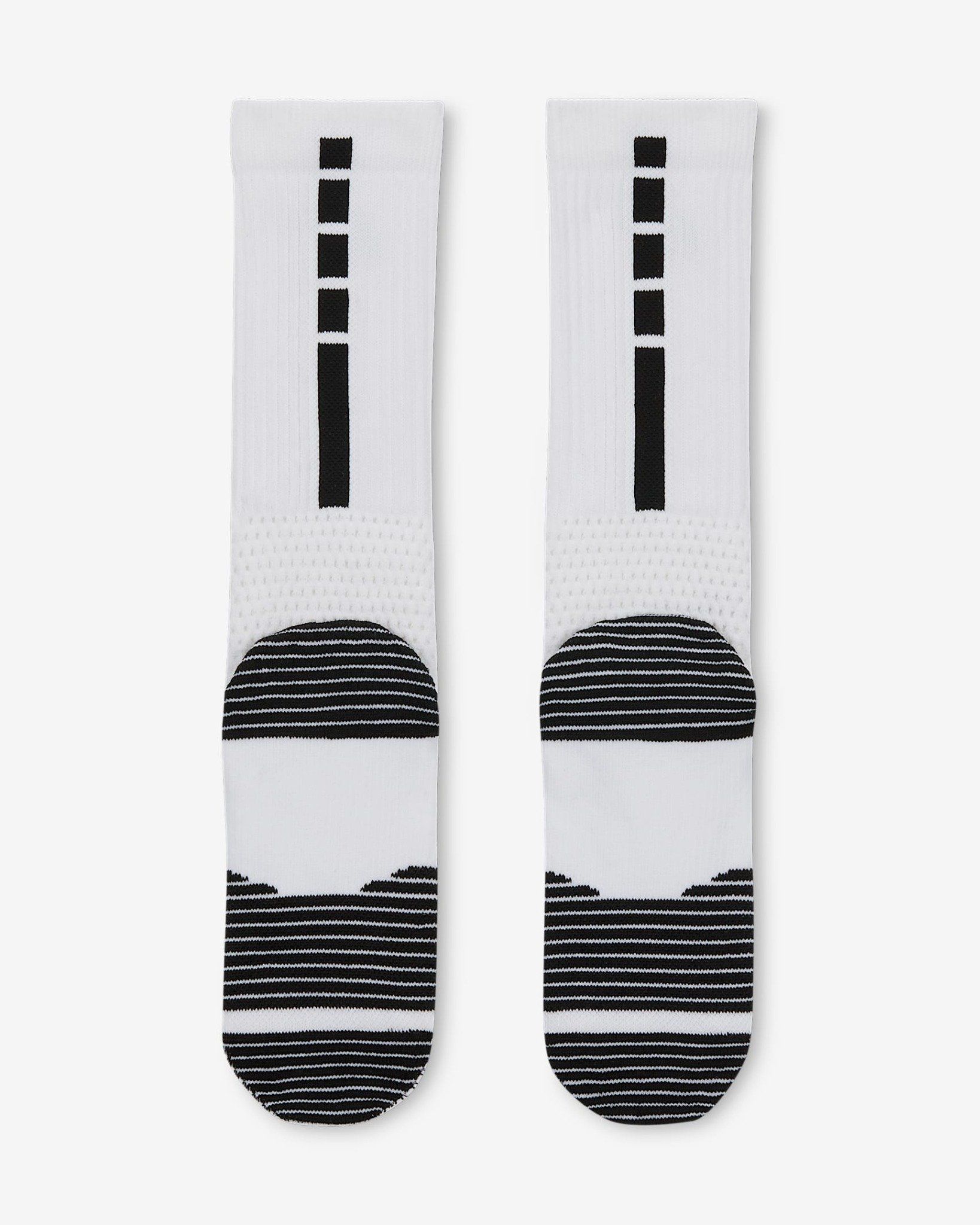 Nike - Vớ thể thao cổ cao Nam Nữ Nike Elite 2.0 Cushioned Crew Socks (1 Pair)