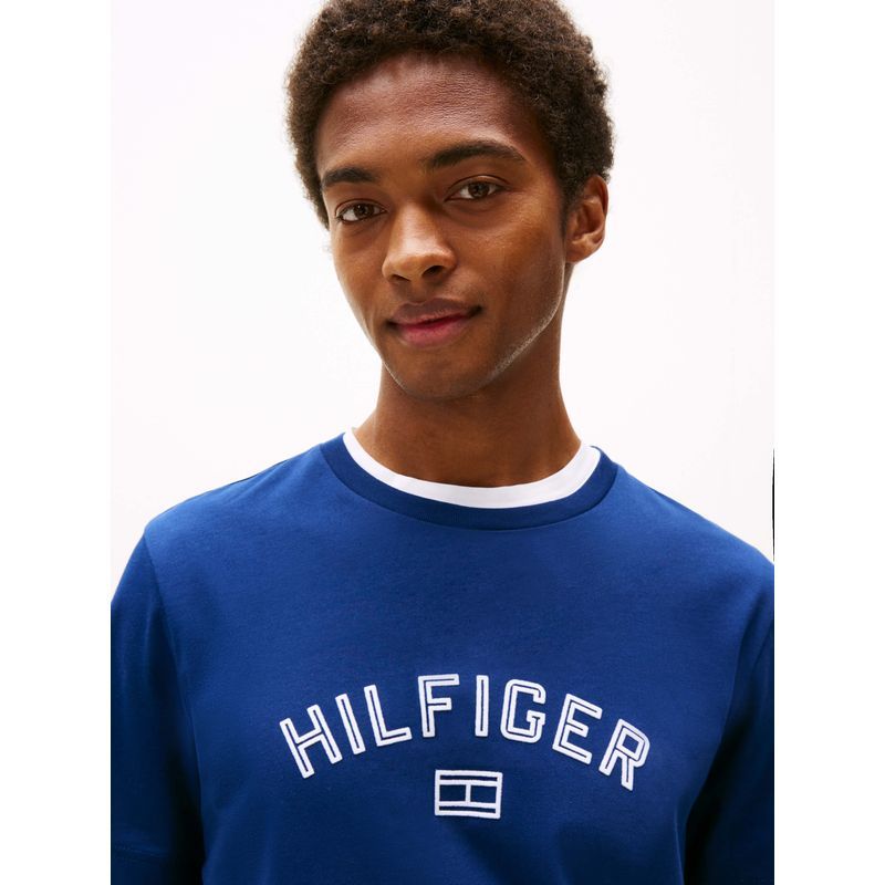 Tommy Hilfiger - Áo thun tay ngắn nam Hilfiger Flock Tee