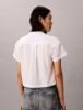 Calvin Klein - Áo Sơ Mi Nữ Cotton Poplin Boxy Shirt