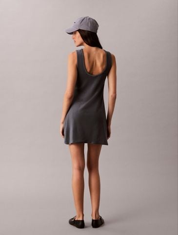Calvin Klein - Đầm Mini Nữ Towel Terry Scoop Back Mini Dress