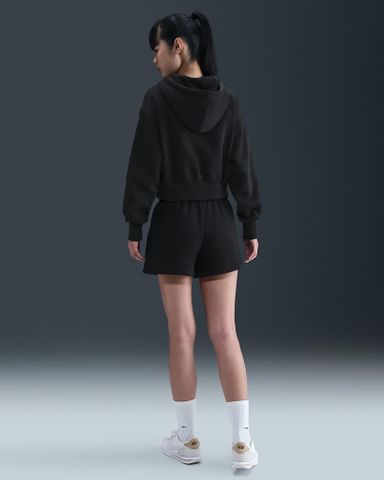 Nike - Quần ngắn thể thao Nữ Sportswear Phoenix Fleece Women's Mid-Rise Shorts - 3