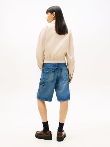 Tommy Hilfiger - Áo Khoác Nữ Tommy Badge Water Repellent Twill Jacket