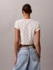 Calvin Klein - Áo Thun Tay Ngắn Nữ Monogram Baby Fit Tee