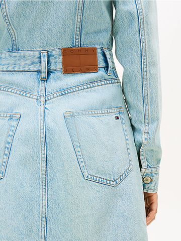 Tommy Hilfiger - Đầm Mini Nữ Mini Trucker Denim Dress