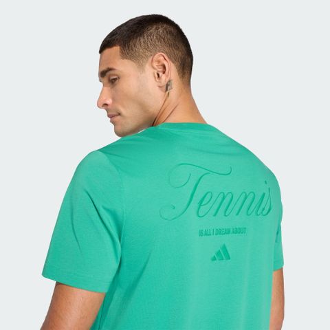 Adidas - Áo Tay Ngắn Thể Thao Nam Tennis Graphic T-Shirt