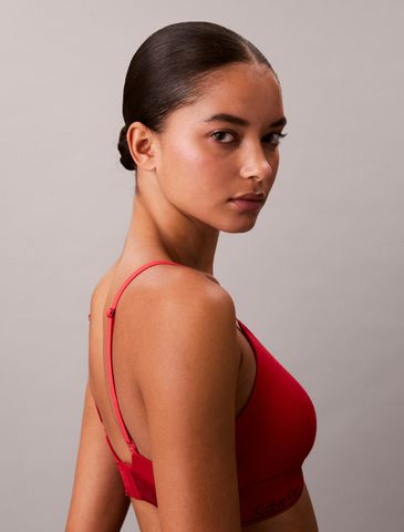 Calvin Klein - Áo ngực nữ Lightly Lined Triangle Bralette - Icon Cotton Modal