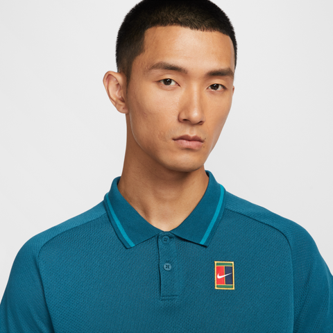 Nike - Áo polo thể thao Nam NikeCourt Heritage Men's Tennis Polo - 4