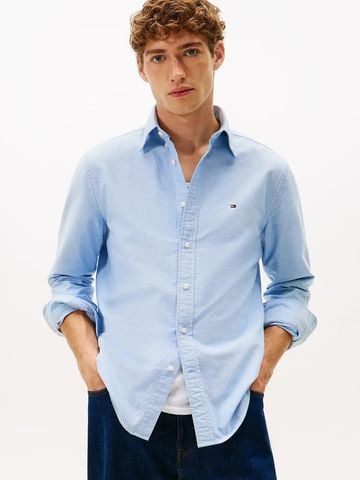 Tommy Hilfiger AF HERITAGE OXFORD SOLID SHIRT ÁO SƠ MI TAY DÀI MEN