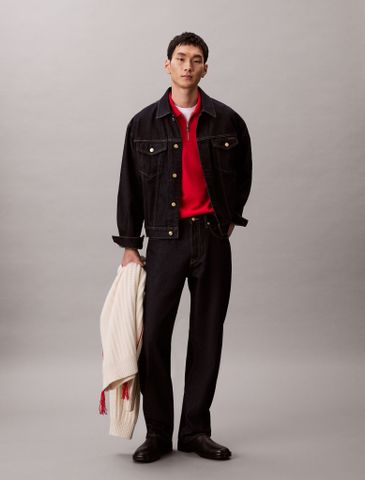 Calvin Klein - Áo Thun Có Cổ Nam Lunar New Year Calvin Klein Emblem Slim Polo