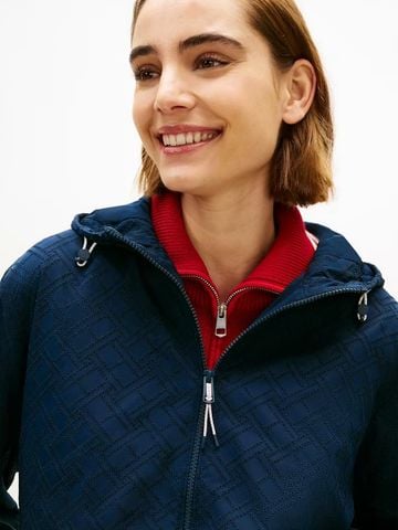 Tommy Hilfiger - Áo Khoác Gió Nữ Embroidered Flag Windbreaker