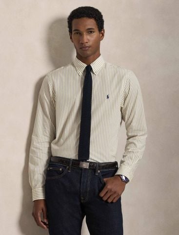 Ralph Lauren - Áo Sơ Mi Nam Woven Custom Fit Washed Shirt