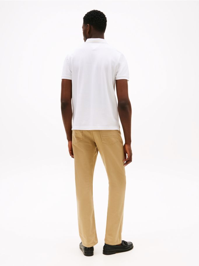 Tommy Hilfiger - Áo thun có cổ polo tay ngắn nam Sleek Stretch Cotton Pique Polo