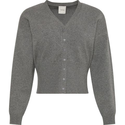Calvin Klein - Áo khoác len nữ CK Half Milano Cardigan - 4