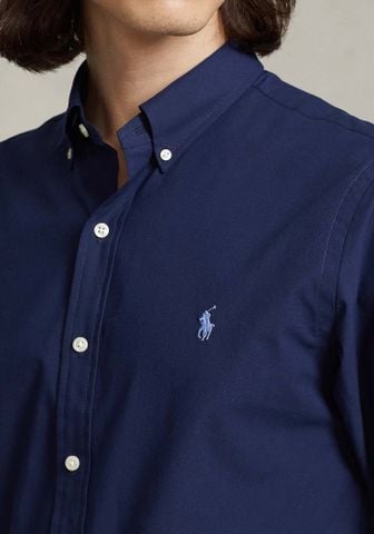 Ralph Lauren - Áo Sơ Mi Nam Stretch Poplin Custom-Fit Shirt