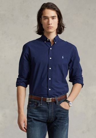Ralph Lauren - Áo Sơ Mi Nam Stretch Poplin Custom-Fit Shirt