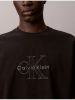 Calvin Klein - Áo Thun Tay Ngắn Nam 16S Linen Applique Monologo