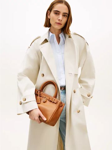 Tommy Hilfiger - Túi Tote Nữ The American Icon Leather Tote Bag