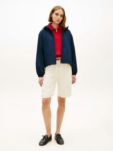 Tommy Hilfiger - Áo Khoác Gió Nữ Embroidered Flag Windbreaker
