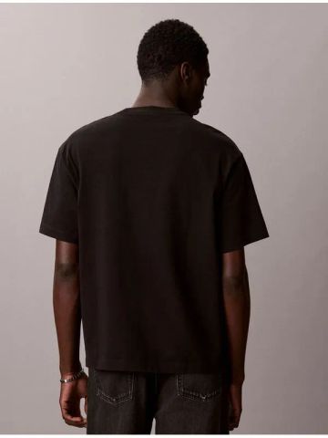 Calvin Klein - Áo Thun Tay Ngắn Nam 16S Linen Applique Monologo