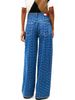 Tommy Hilfiger - Quần Jean Dài Nữ Spell-Out Mid Rise Loose Jeans